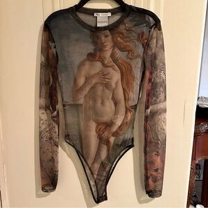 Zara birth of Venus bodysuit